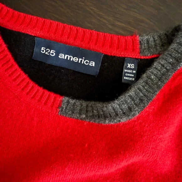 525 America Cashmere Sweater - Size XS - Picture 2 of 7